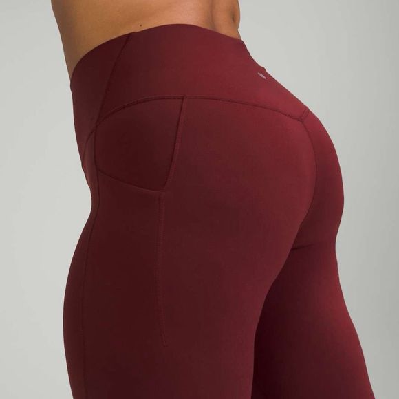 lululemon athletica Pants - NWOT Sz 16 Lululemon Align High-Rise Pant with Pockets 28" - Red Merlot